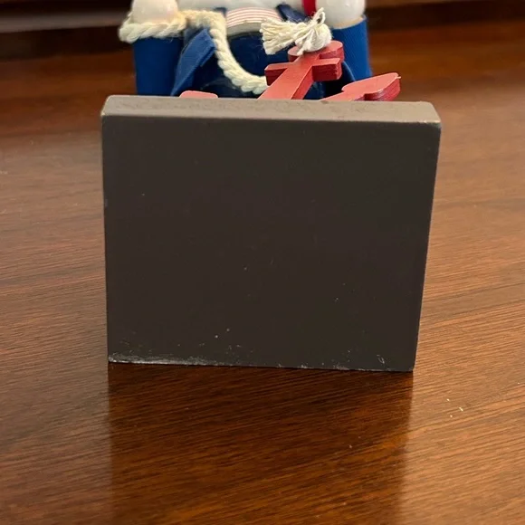 Sailor Nutcracker Anchor Lighthouse Nautical Holiday Christmas Outer Banks Beach - Picture 5 of 11